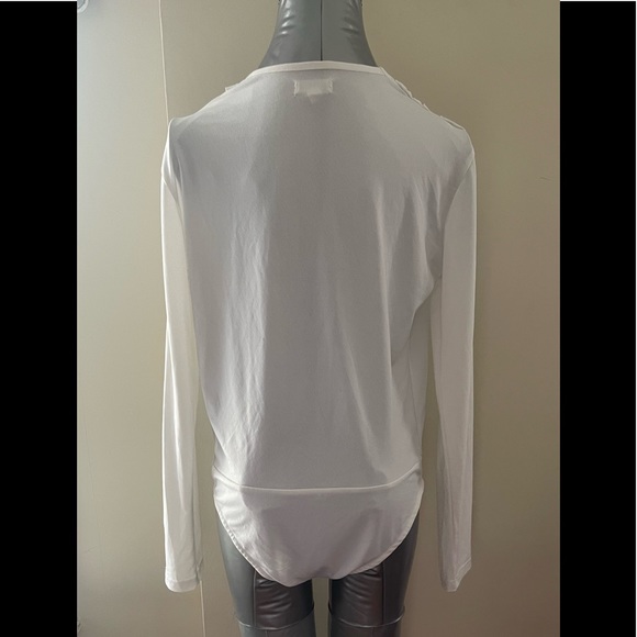 Prima White Bodysuit Size Small - Picture 4 of 10